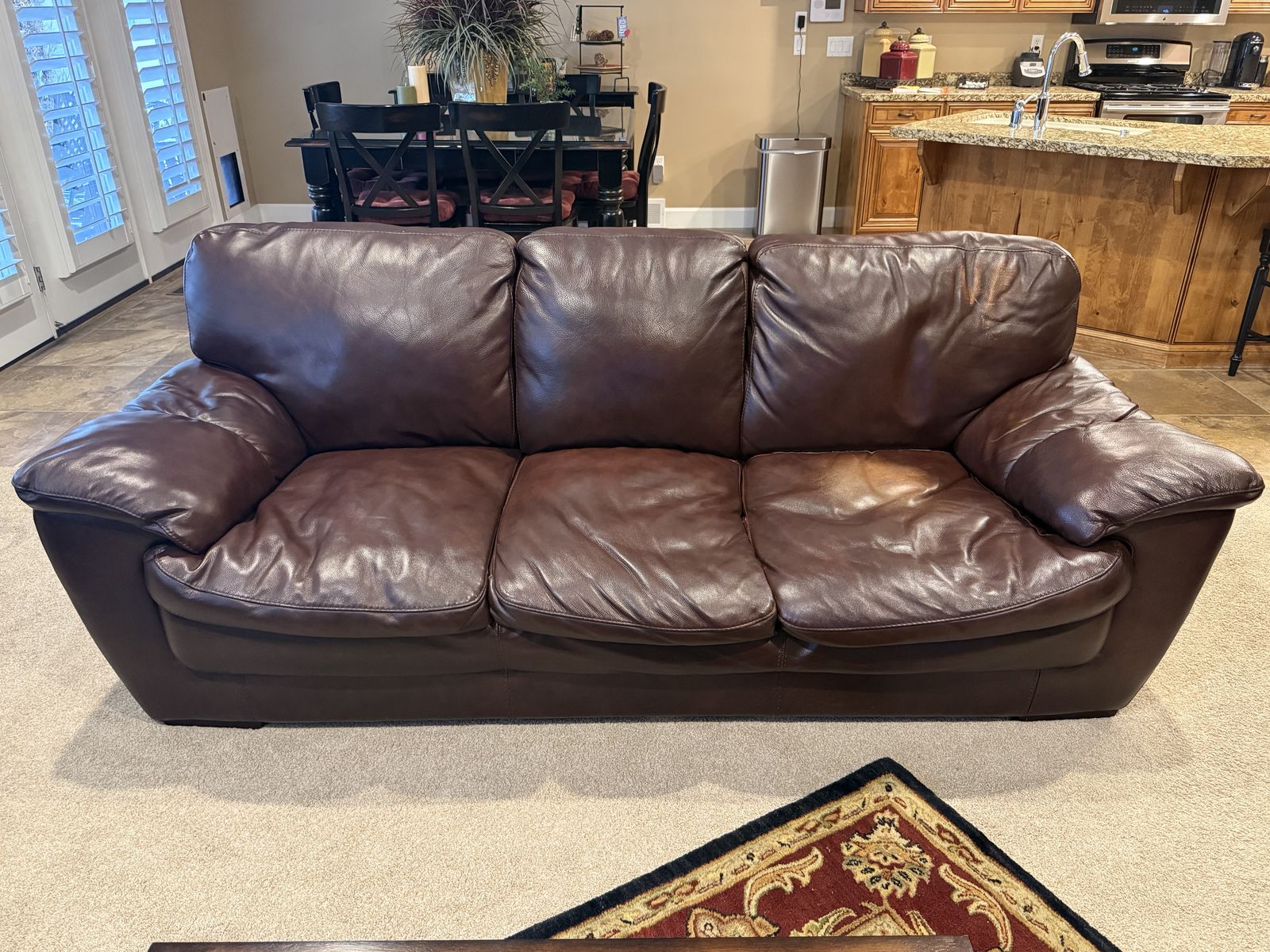 Leather Couch For Sale