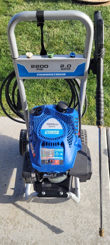 Powerstroke pressure washer
