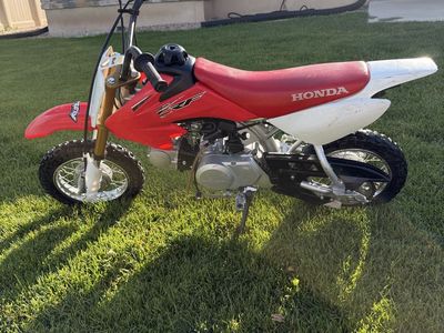 Honda CRF Dirt Bike - Red & White, Excellent Condition