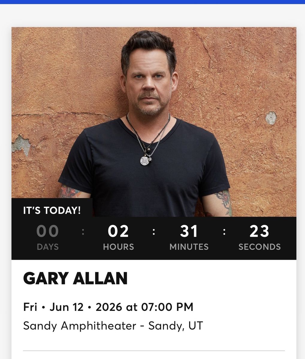 Gary Allan tickets