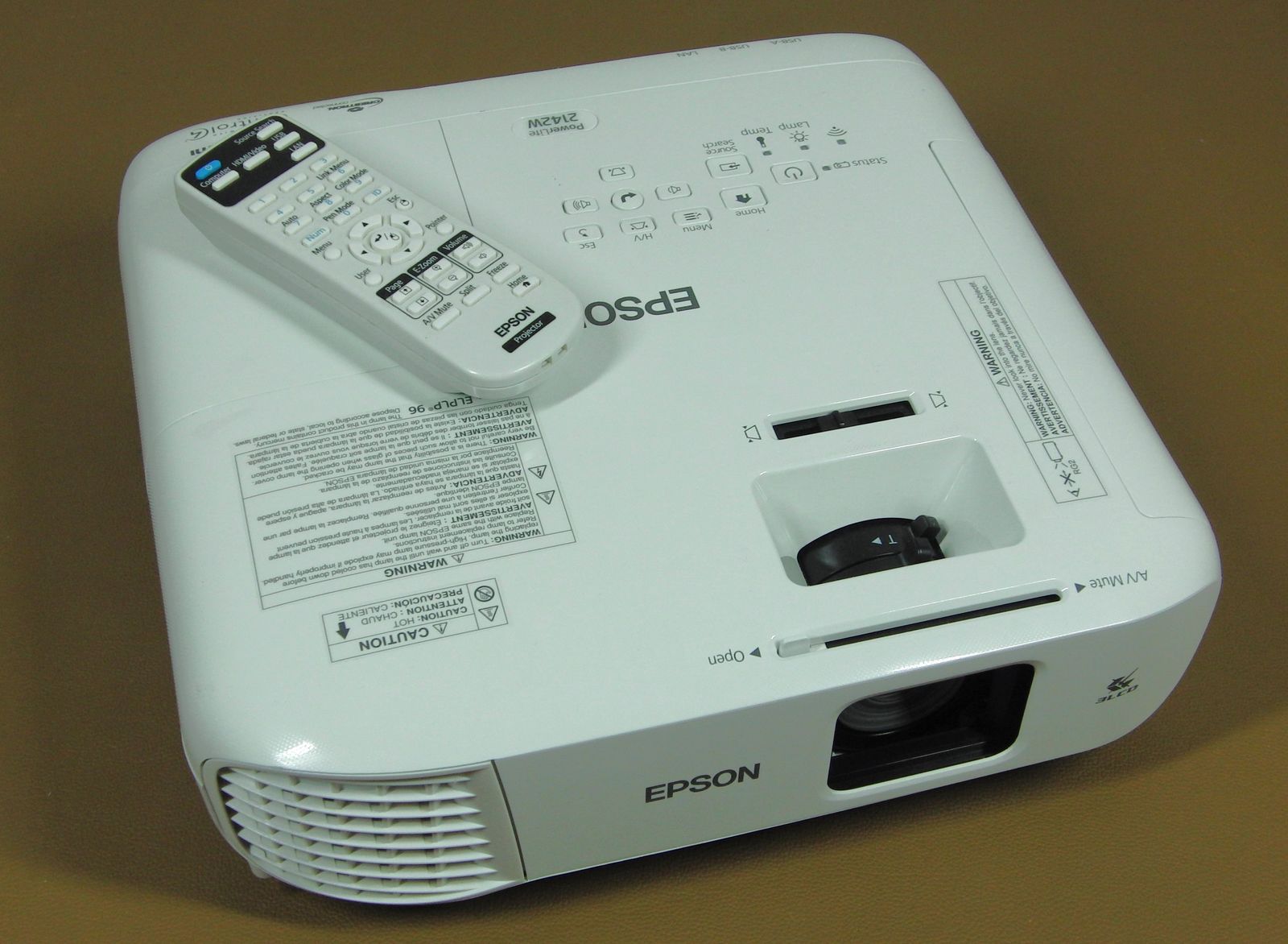 Epson Powerlite 2142w 4200 Lumens Projector