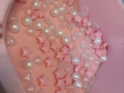 Pink corner soft ball pit