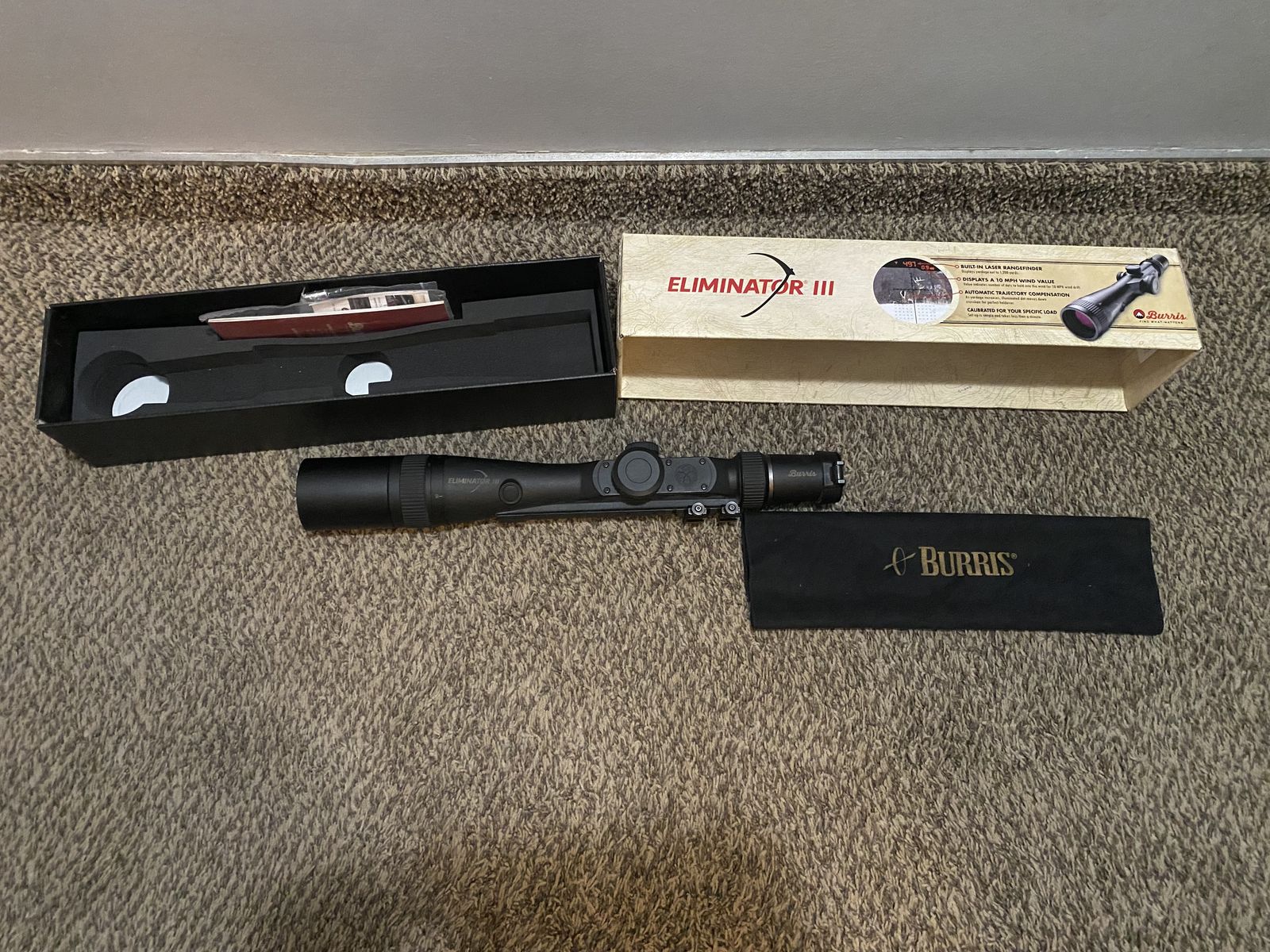 Burris Eliminator III Rifle Scope