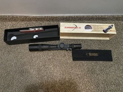 Burris Eliminator III Rifle Scope