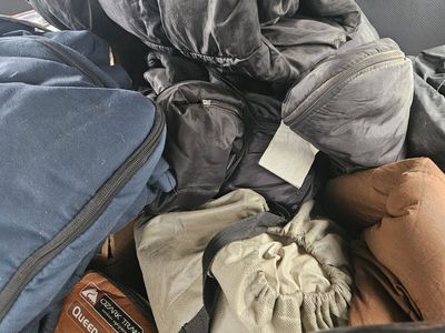 Sleeping Bags and air mattresses