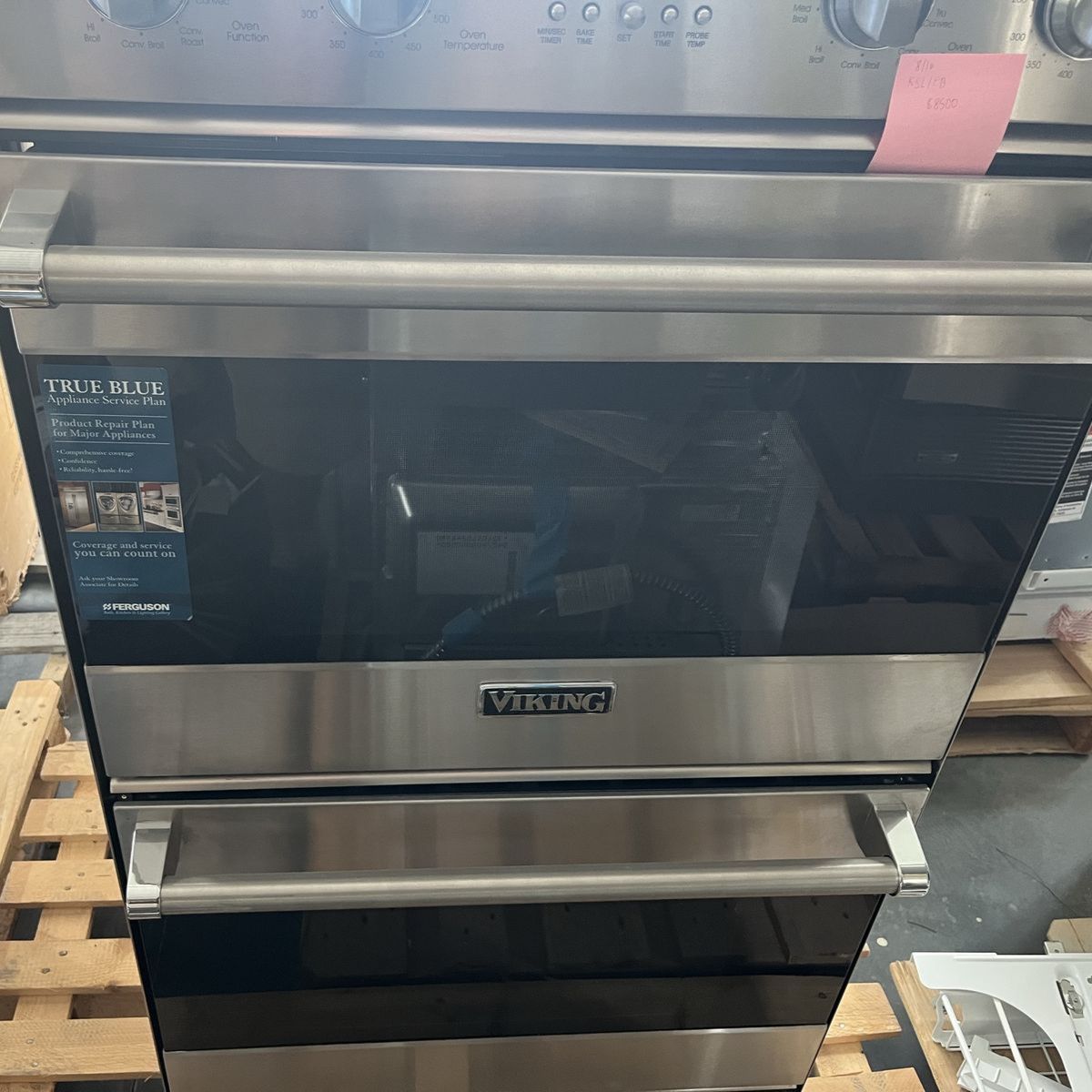 Viking Double Wall Oven Stainless Steel Gas