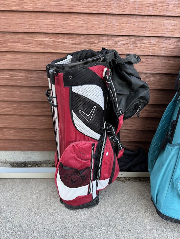 Callaway Hyper-Lite 4.5 Stand Golf Bag Red Black White