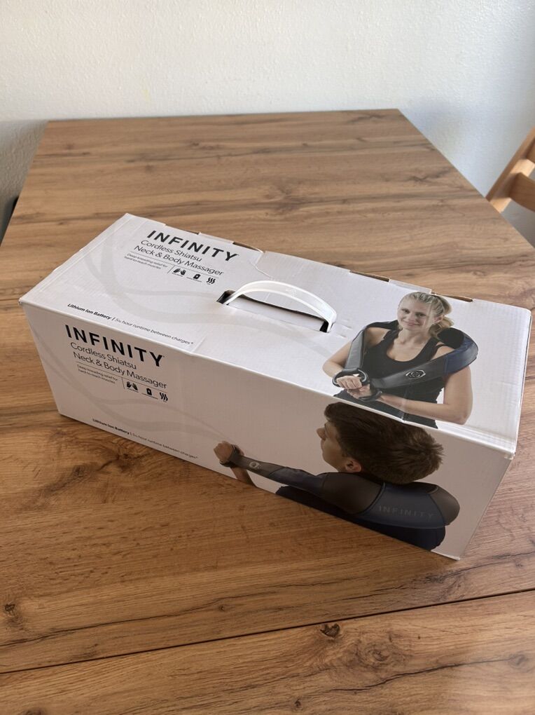Infinity Cordless Shiatsu Massager