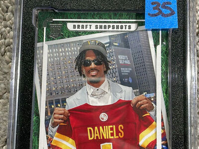 Jayden Daniels Washington Commanders GRADE 8.5-9 graded slabs $35