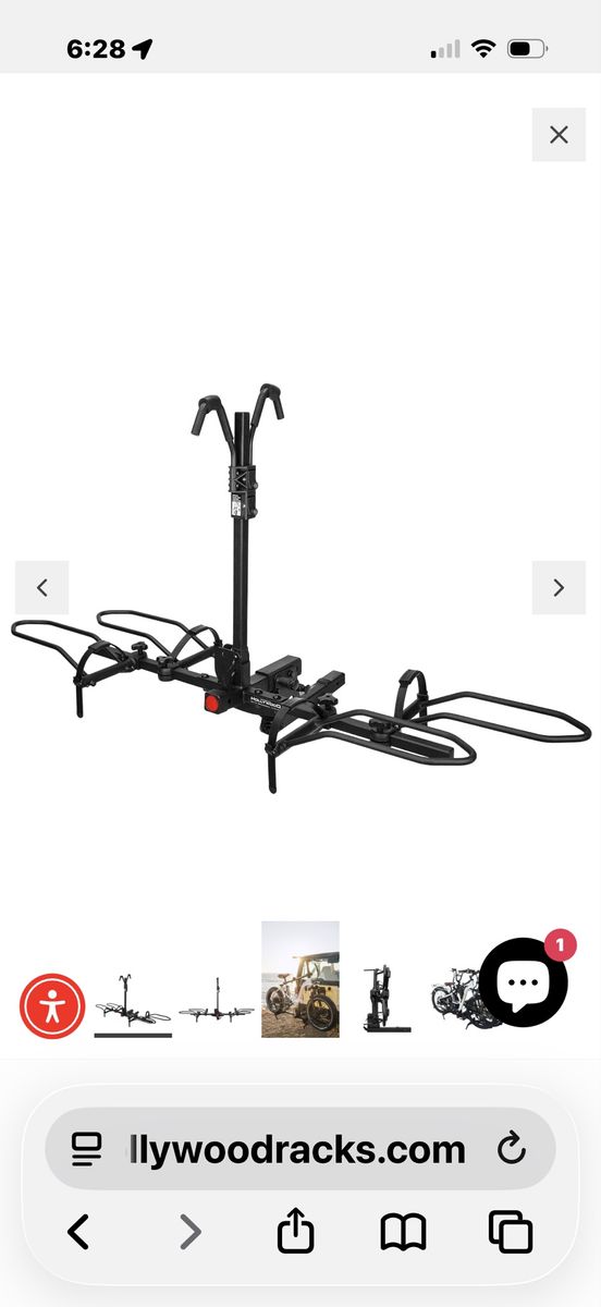 Hollywood bike rack(hitch style)