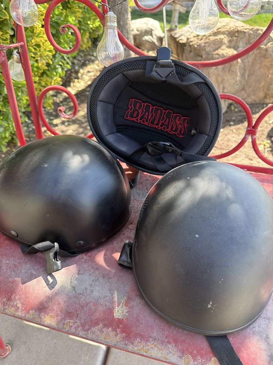 Helmets Size Large And Xtra Large
