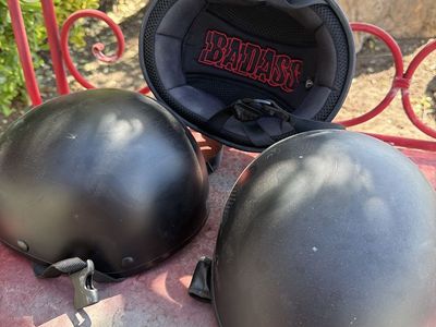 Helmets Size Large And Xtra Large