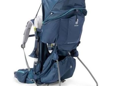 New!! Deuter Kid Comfort Pro Carrier Backpack Kid - Toddler - Blue