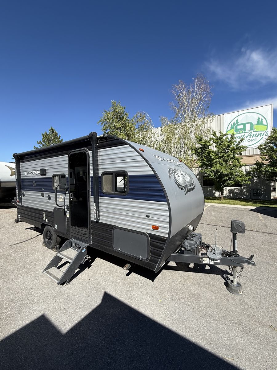 2021 Forest River Cherokee Wolf Pup 16BHS Bunk Bunkhouse Travel Trailer with Bunks