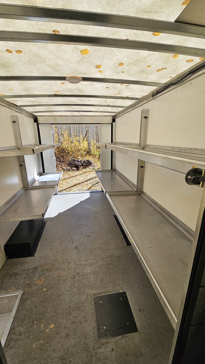 Folding Garage Shelves - Heavy Duty