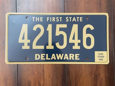Collectible License Plates