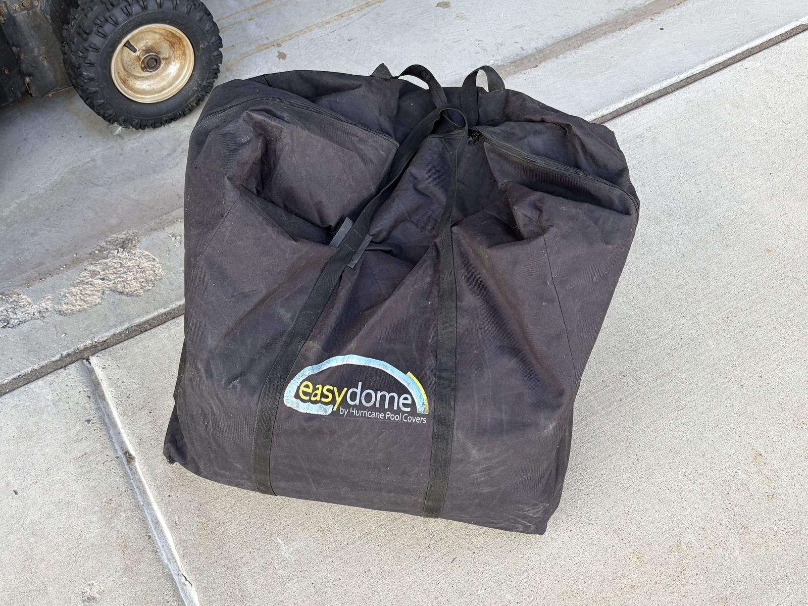 Brand New 18’ x 33’ Oval Pool Cover - Heavy Duty (Easy Dome) I think