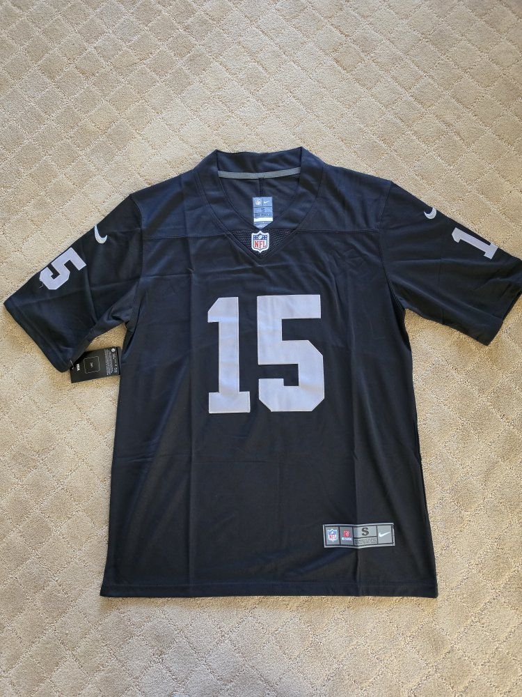 Nike NFL Raiders Black #15 Fernando Mendoza Team Apparel Jersey - Men's Small (New with Tags)