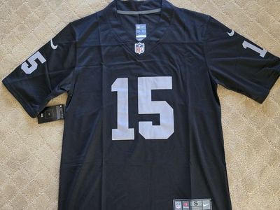Nike NFL Raiders Black #15 Fernando Mendoza Team Apparel Jersey - Men's Small (New with Tags)