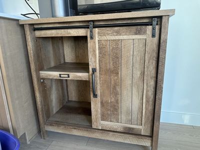Craftsman Oak Accent Cabinet