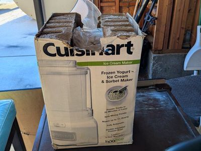 cuisine art ice cream maker