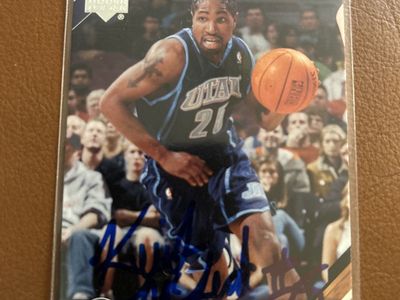 Upper Deck Keith McLeod Utah Jazz 2005-06 Upper Deck Autographed NBA Basketball Card Rare Collectible Hand Signed Auto