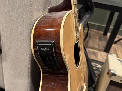 Matching Epiphone PR-5E Acoustic-Electric Guitar & Amp Starter Pack