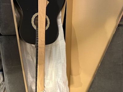 MSA Classical Guitar For Beginners (Black)