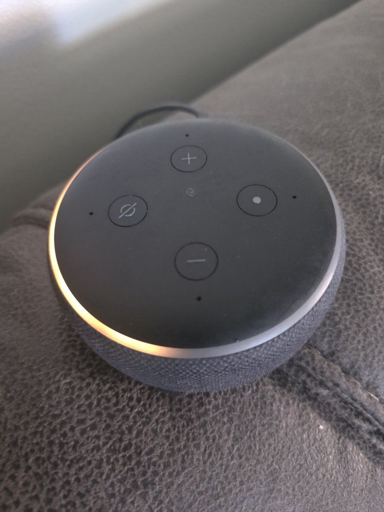 Amazon Echo Dot 3rd Gen Smart Speaker with Alexa - Charcoal Grey