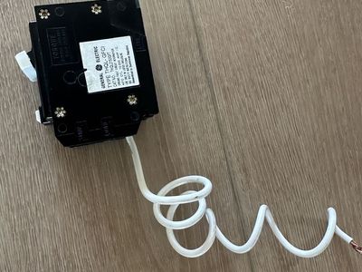 GE THQL2150GFT 50 Amp 2-Pole GFCI Circuit Breaker