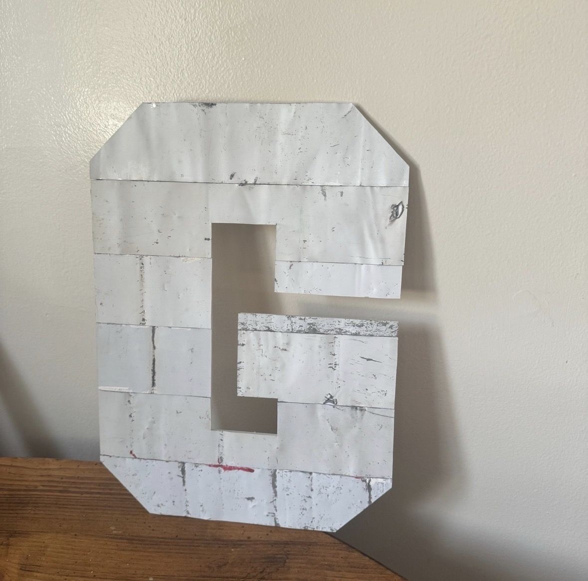 Pleasant Grove UT Metal G Sign From Original G