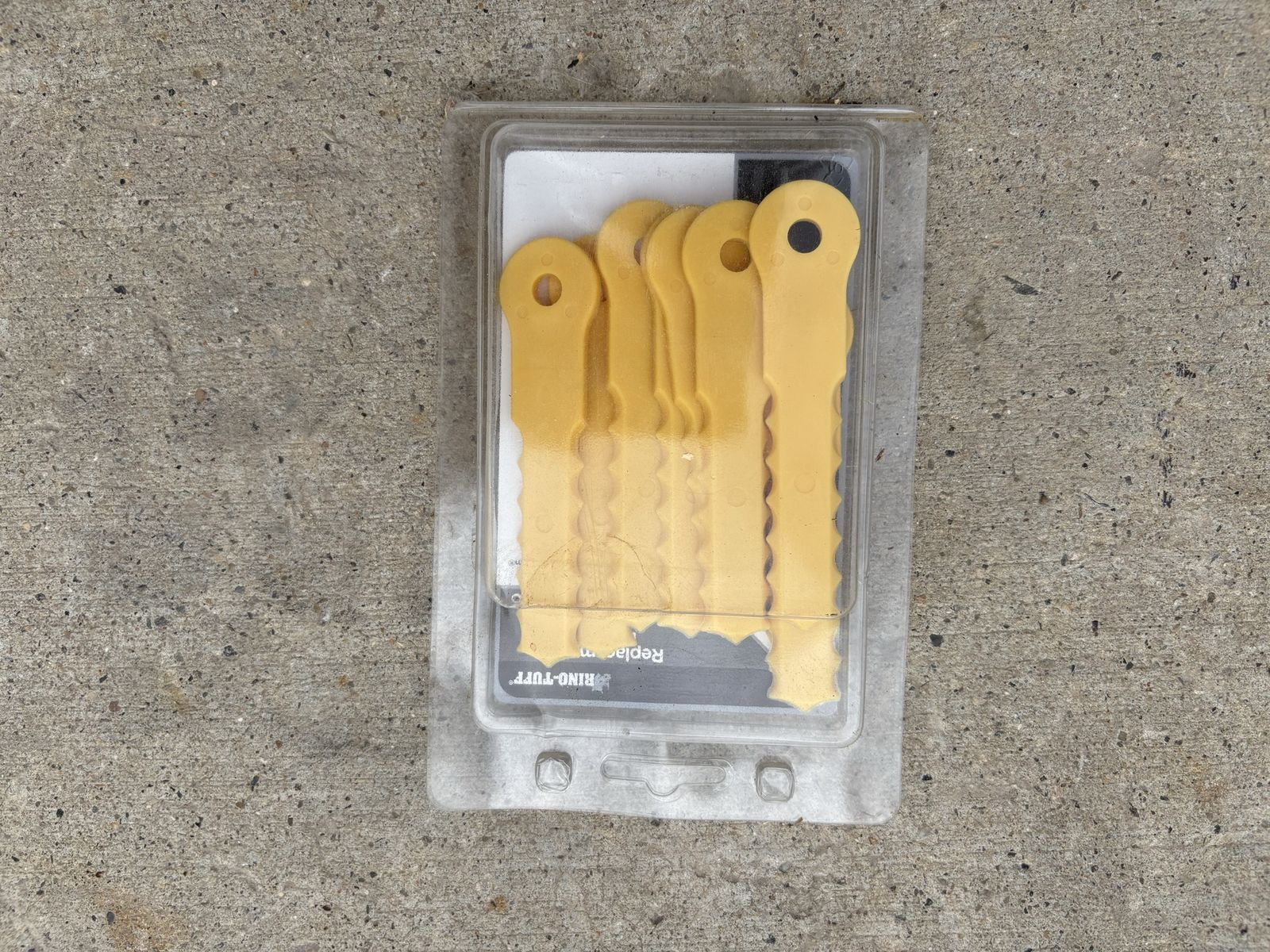 rhino tough replacement weed wacker blades