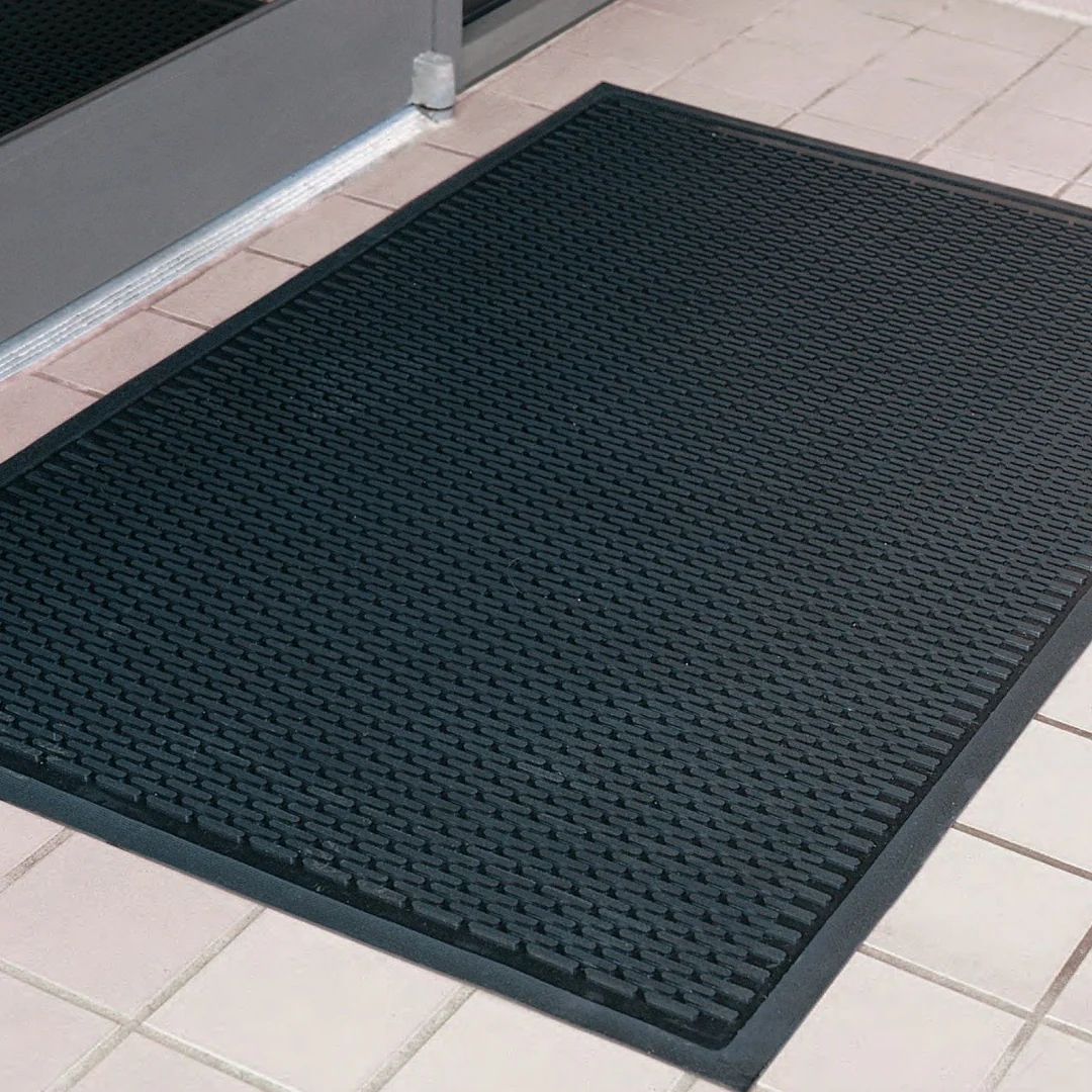 Rubber Mat Soil Guard Entrance Floor Mat, 4'x 6'