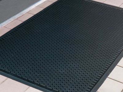 Rubber Mat Soil Guard Entrance Floor Mat, 4'x 6'