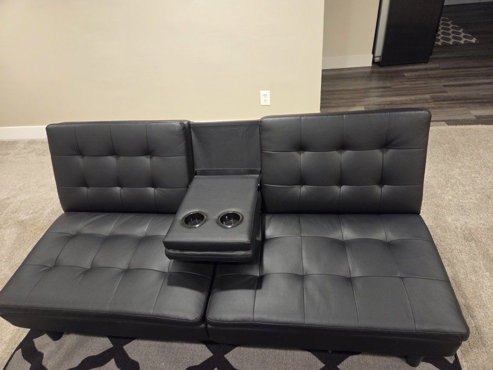 Black Futon Couch