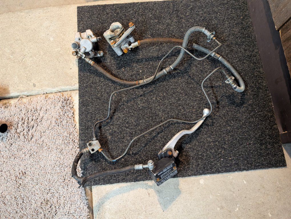 banshee front brakes