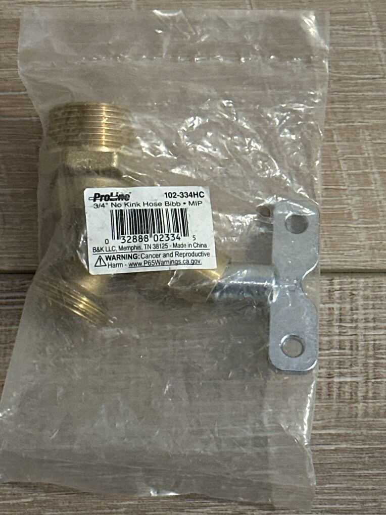 3/4 No Kink Hose Bib