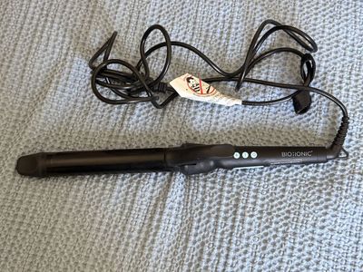 Bio Ionic Long Barrel Curling Iron Black
