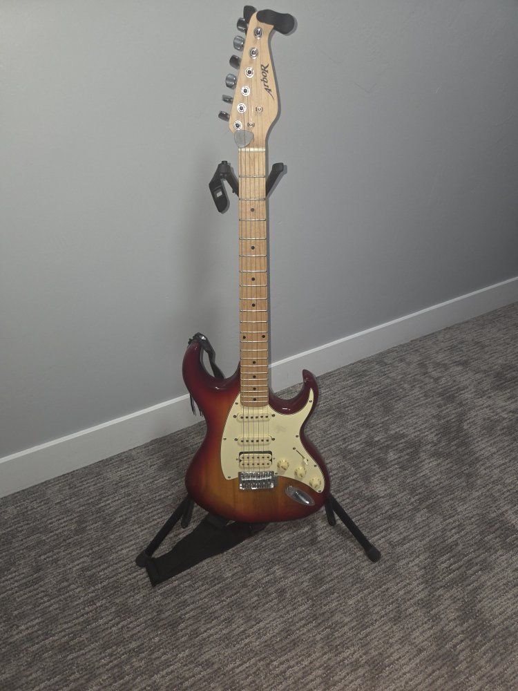 Electric Guitar and stand