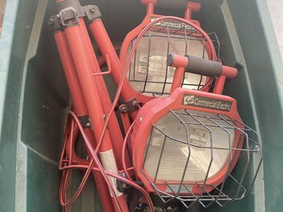 Construction halogen lights