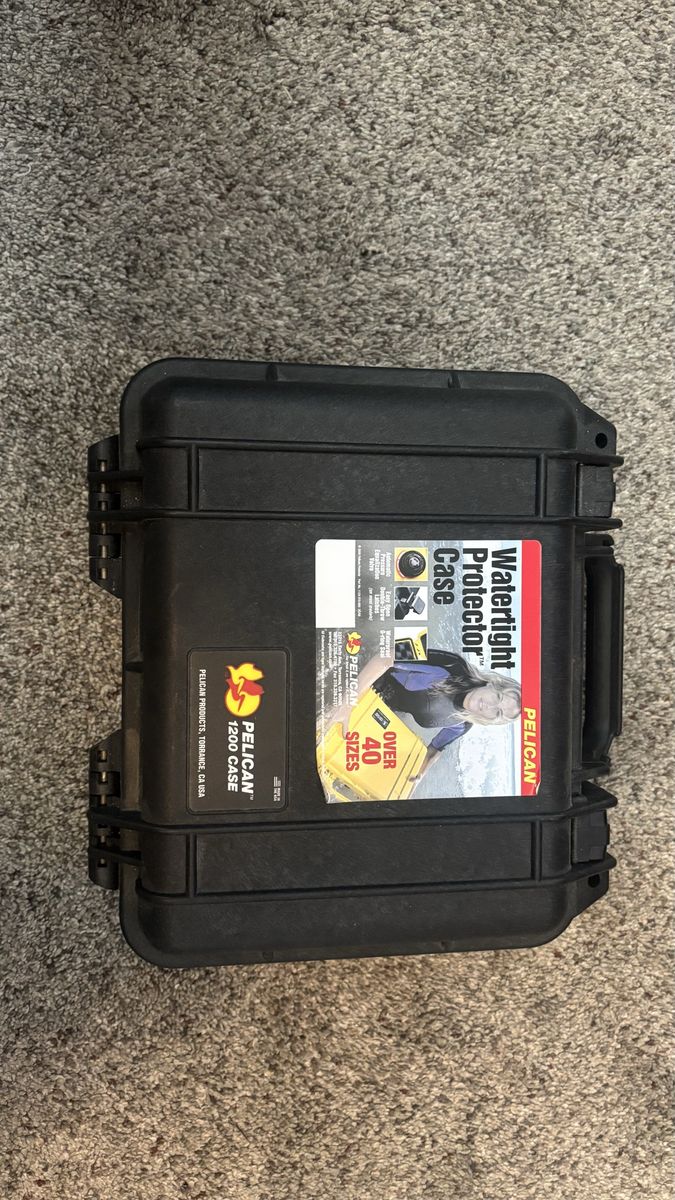 Pelican 1200 hard case
