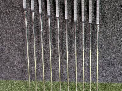 Ping Eye 2 White Dot Iron Set 2-SW (10 Clubs) | KT 110 Stiff | +1" | Golf Pride Midsize
