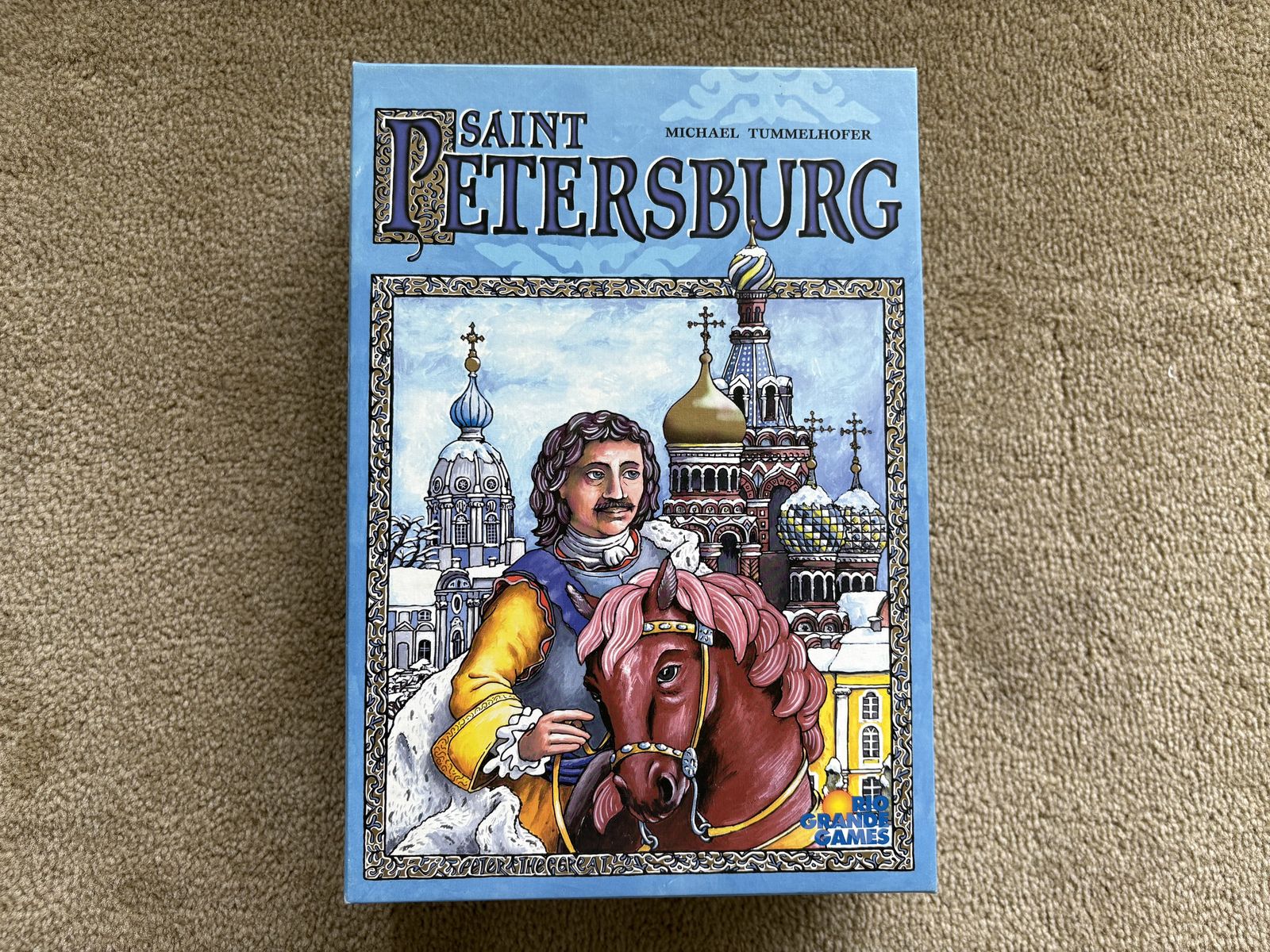 COMPLETE 2004 Saint Petersburg Board Game