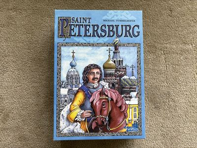 COMPLETE 2004 Saint Petersburg Board Game