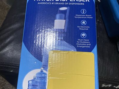 Primo Water Portable Dispenser for 3 & 5 Gallon Bottles - No Electricity Needed
