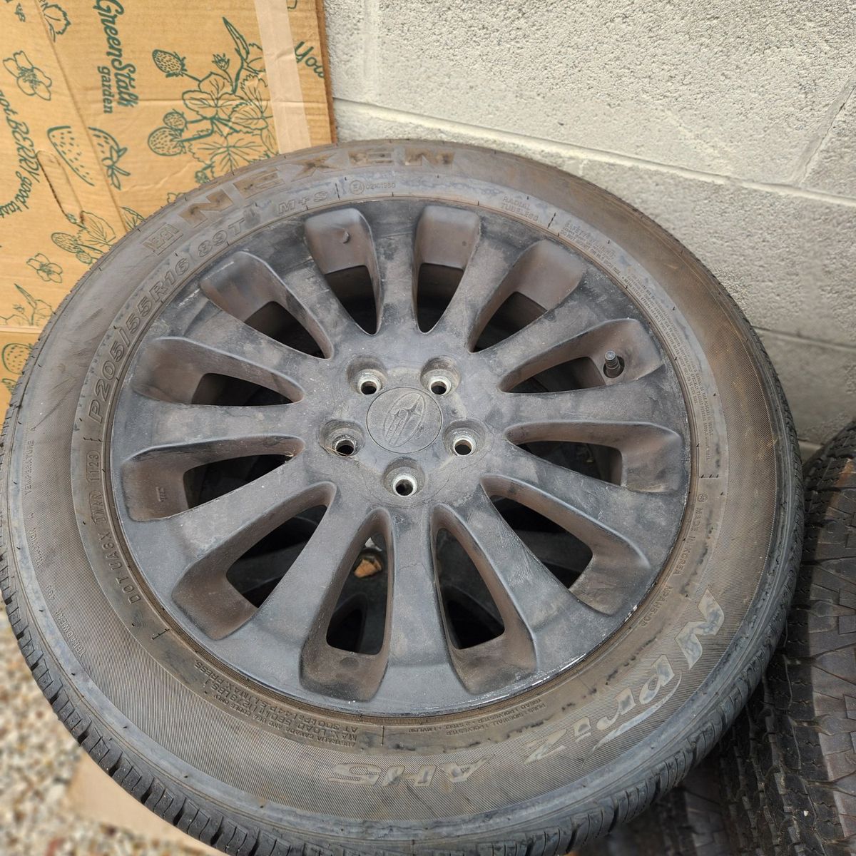 Subaru Impreza tires and wheels