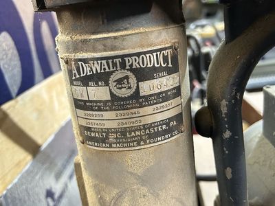 Antique Dewalt Saw