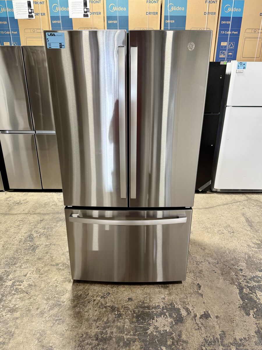 NEW GE COUNTER DEPTH FRENCH DOOR REFRIGERATOR