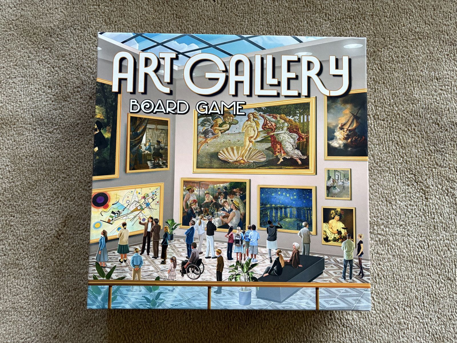 COMPLETE Art Gallery Board Game