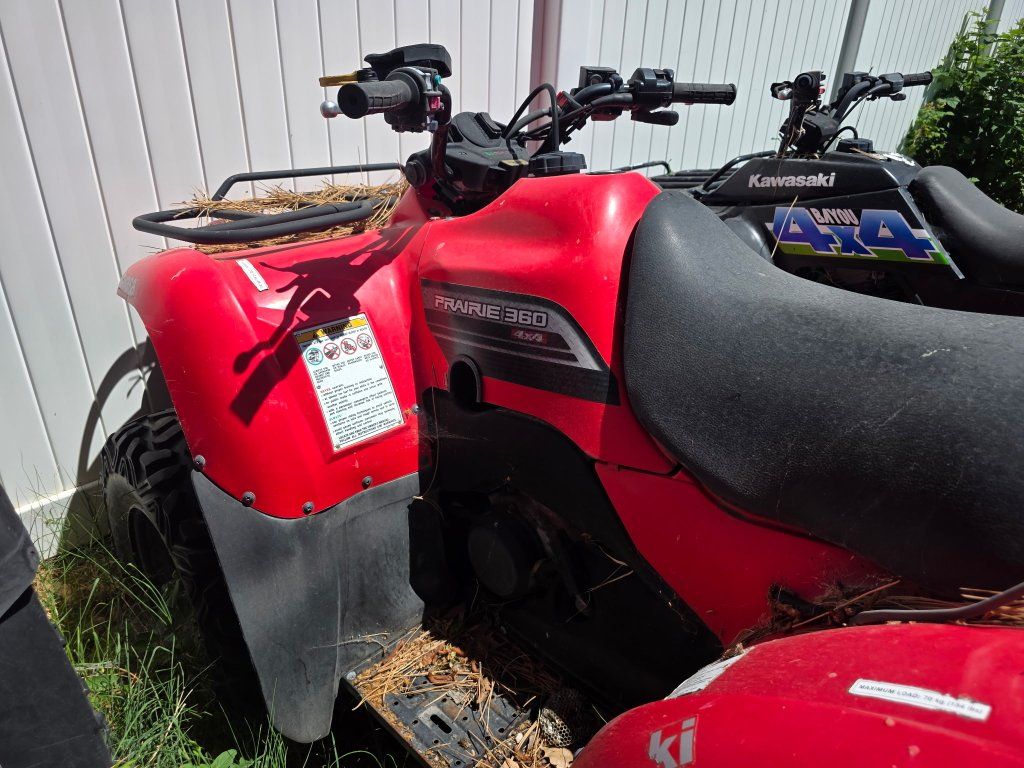 broken kawasaki 4 wheeler